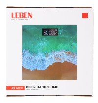 Весы напольные электр. LEBEN 180кг 252-093