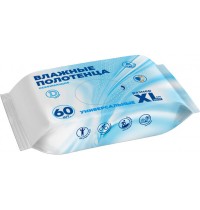 Влаж. полотенца 60 шт XL универсальные Освежающие /15