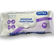 Влаж. полотенца 90шт EXTRA /12
