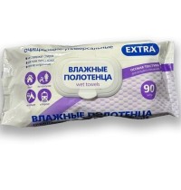 Влаж. полотенца 90шт EXTRA /12