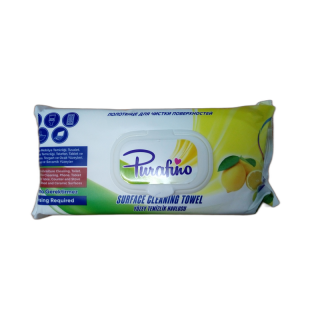Влаж. полотенца Purafino 100шт Для уборки 