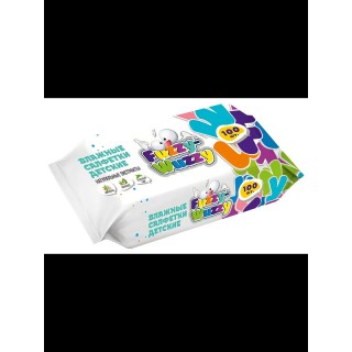 Влаж. салф. FUZZY-WUZZY 100шт Детские /14