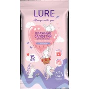 Влаж. салф. LURE 15шт Для всей семьи /110