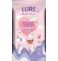 Влаж. салф. LURE 15шт Для всей семьи /110