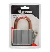 Замок навесной Ермак Алюминий 80мм 468-371