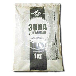 Зола древесная 1кг /20